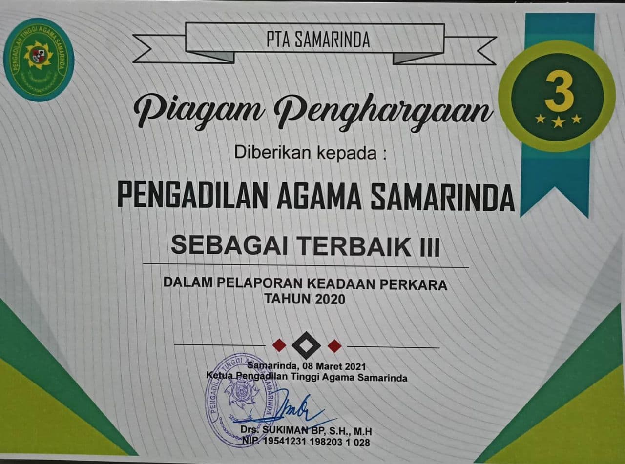 PENGHARGAAN 3